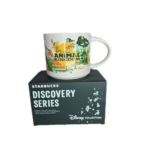 Disney Collection Discovery Series Animal Kingdom Starbucks Coffee Mug 14 oz